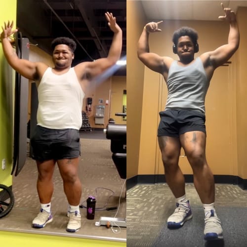 Customer photo review of Maximum Formula Pre Workout