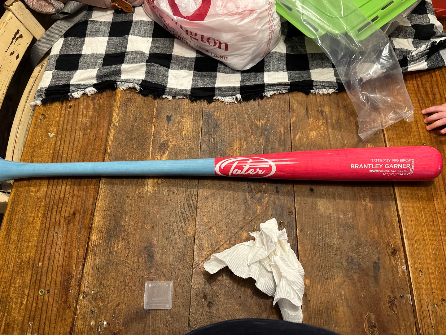 Customer photo review of X12 Youth Baseball Bat
