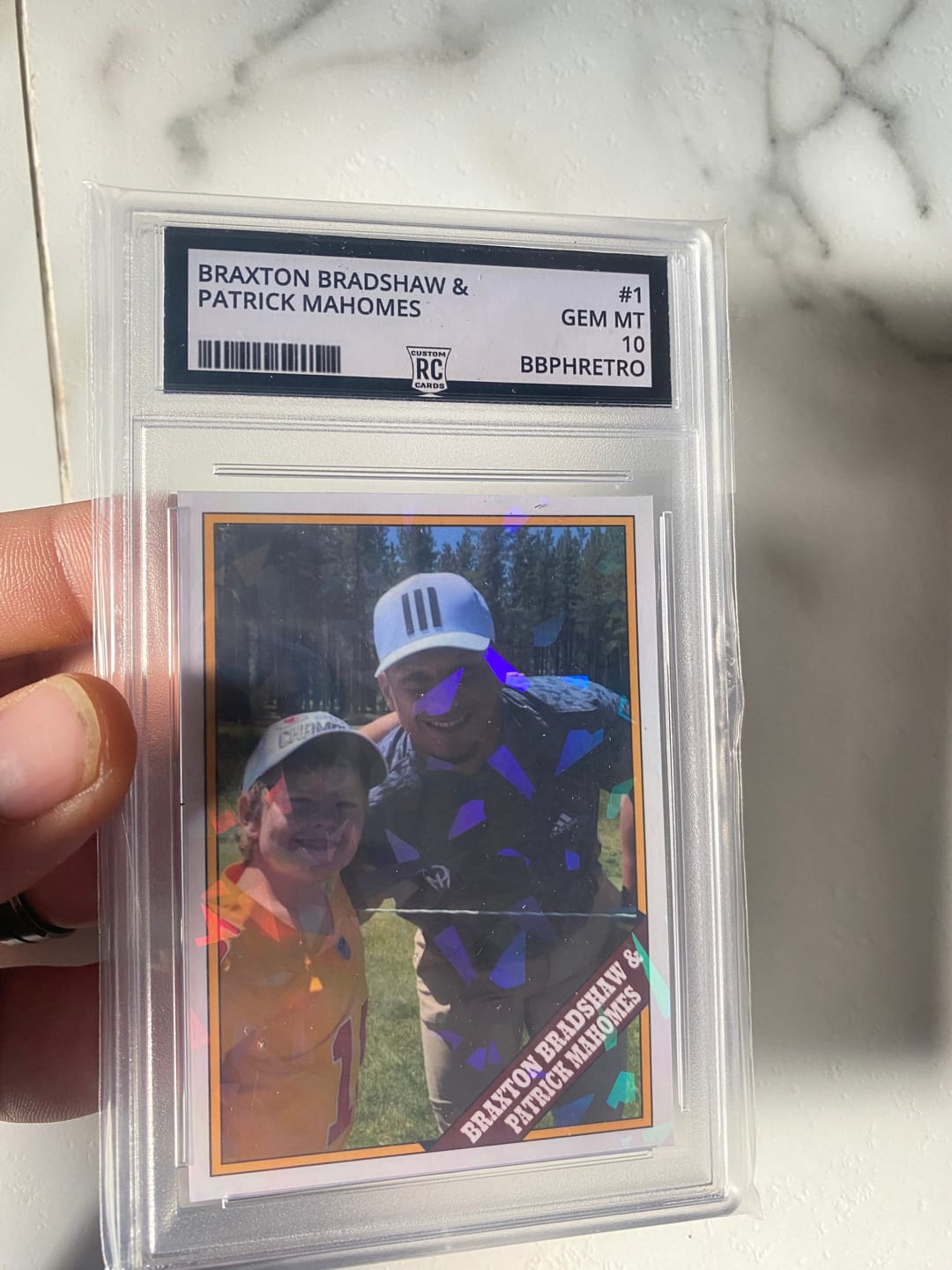 Customer photo review of Cracked Ice