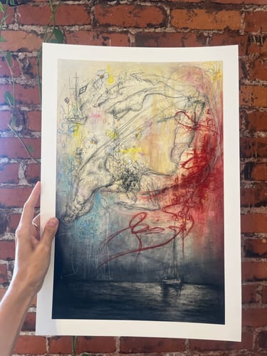 Customer photo review of Giclee Fine Art Prints 8x11