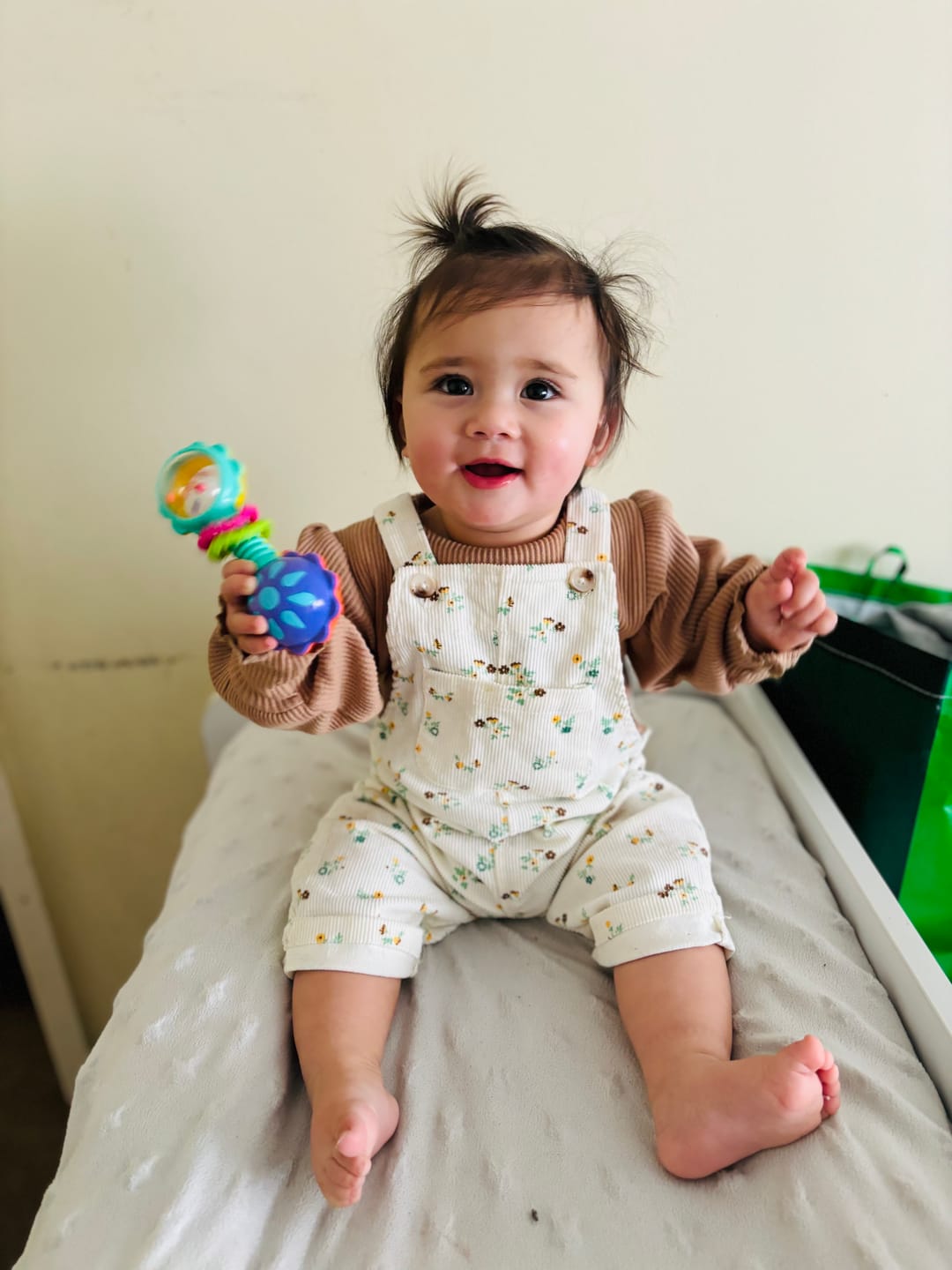 Customer photo review of Corduroy Overalls