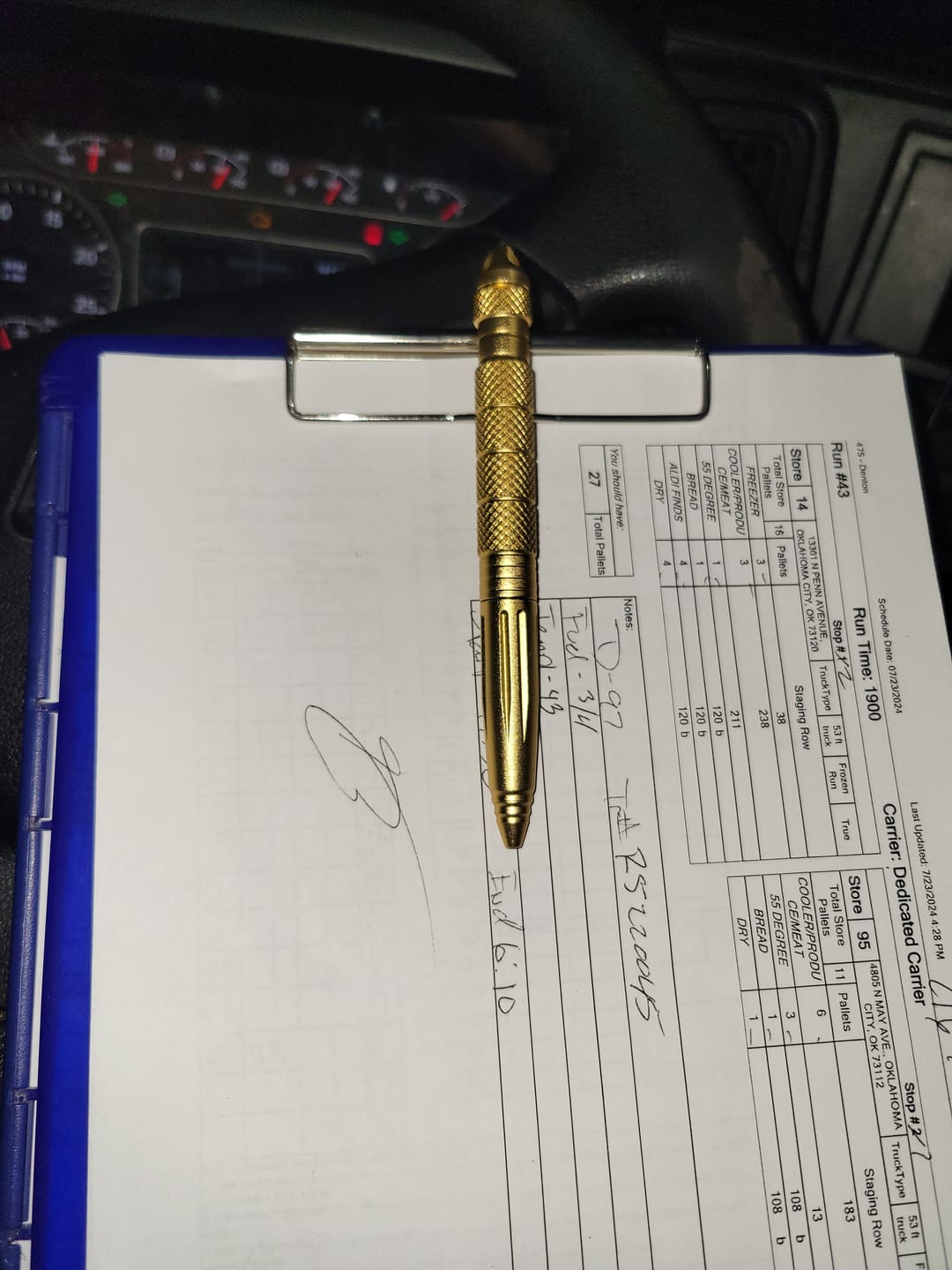 Customer photo review of Tactical Pens
