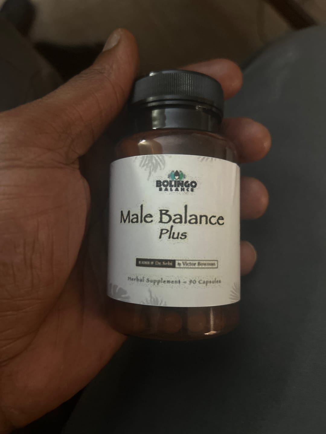Customer photo review of MALE BALANCE PLUS