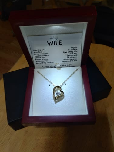 Customer photo review of To My Wife - I Love You Always & Forever - Gift Set - SS568