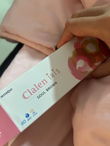 Customer photo review of Clalen iris (40pcs) 1Day G.DIA 13.3mm