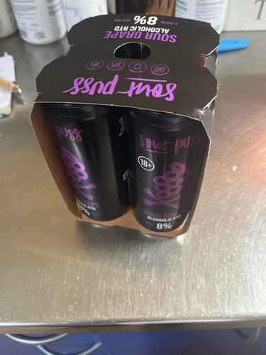 Customer photo review of Sour Puss RTD Mixed 24 x  330ml