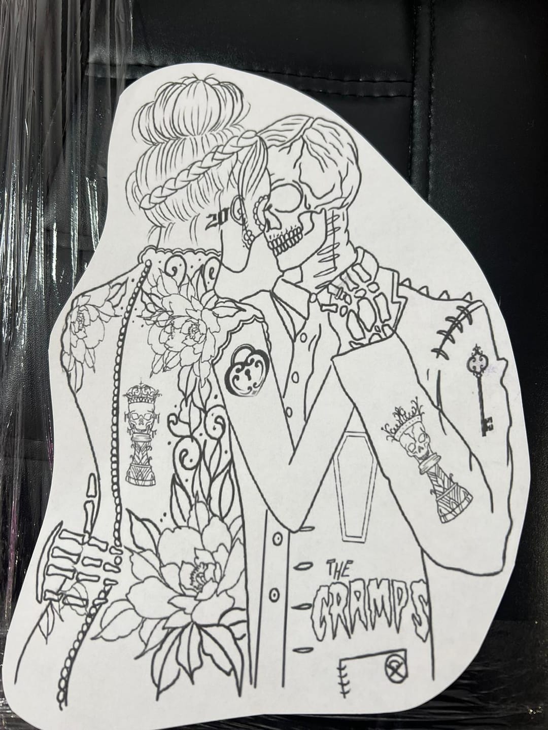 Customer photo review of TattooNumbx Tattoo Bundle