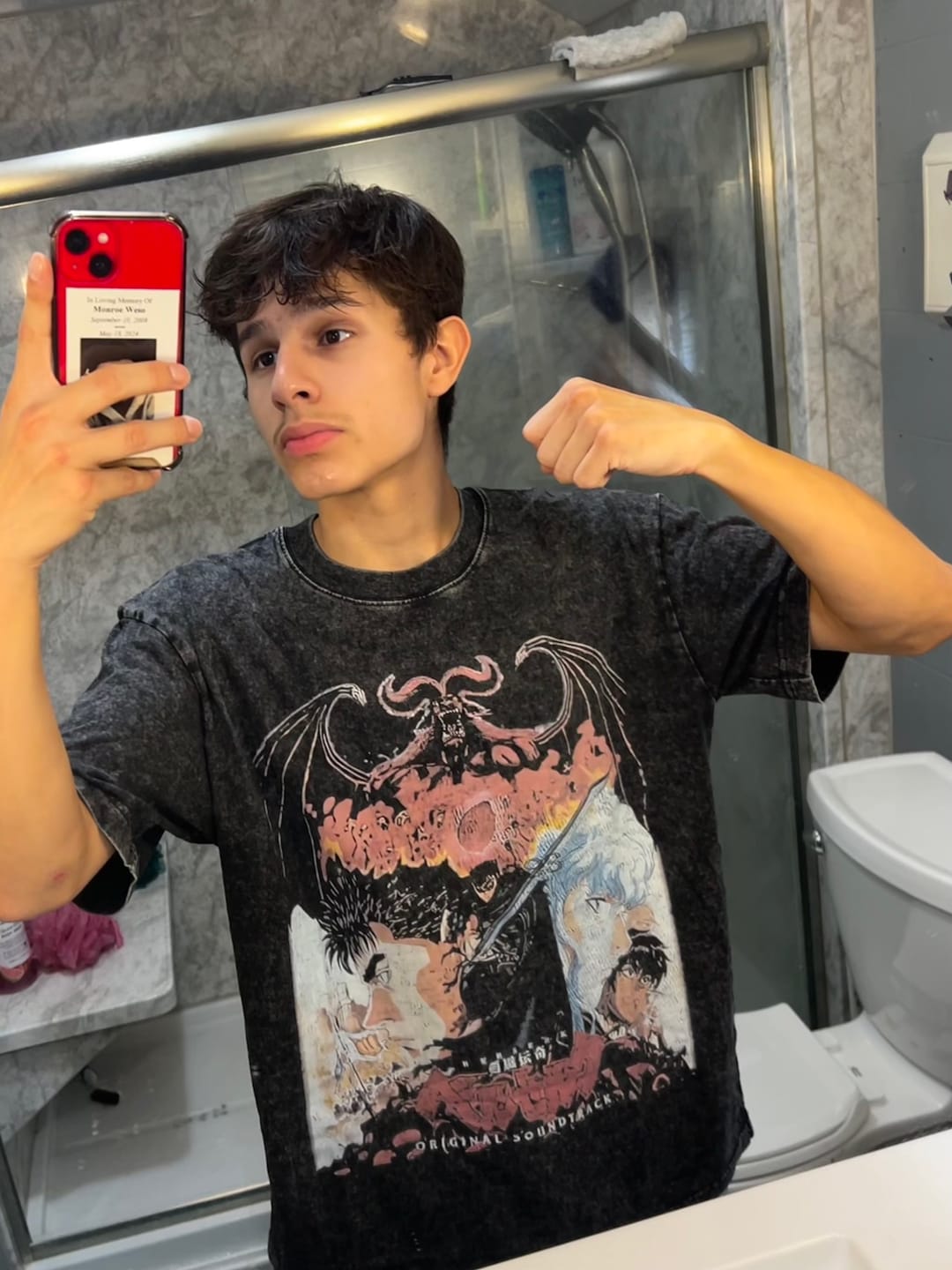 Customer photo review of 1997 OS VINYL COVER VINTAGE TEE