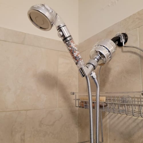 Customer photo review of ExposureLab® PureStream (Shower Head Filter)