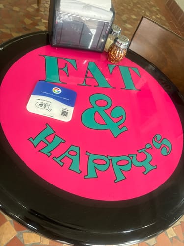 Customer photo review of Google Reviews - Plate