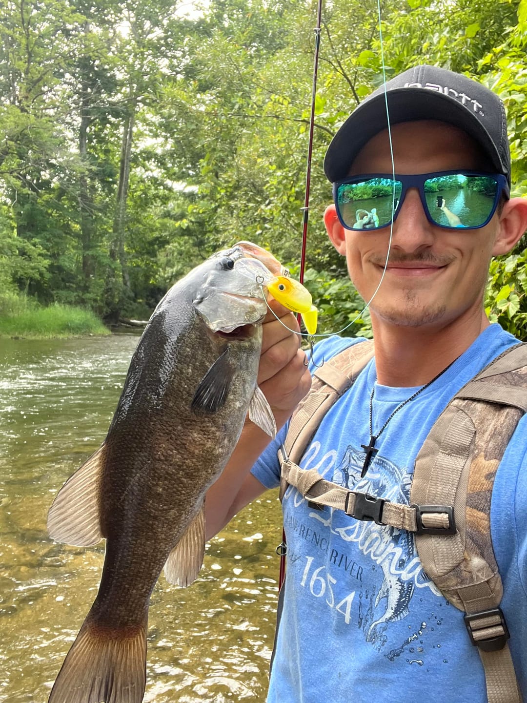 Customer photo review of Jointed Crankbait Suspending Lure