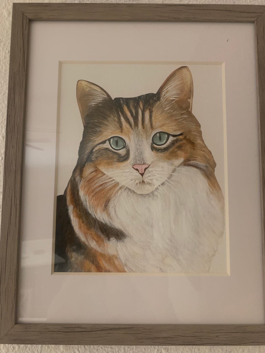 Customer photo review of Custom Pet Painting