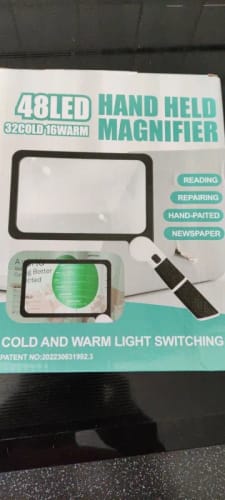 Customer photo review of Grande loupe de lecture