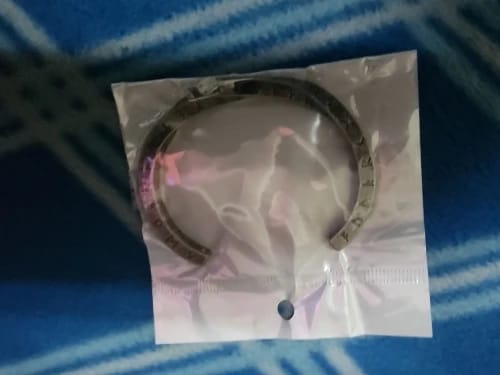 Customer photo review of Viking Runes Norse Cuff Bracelet