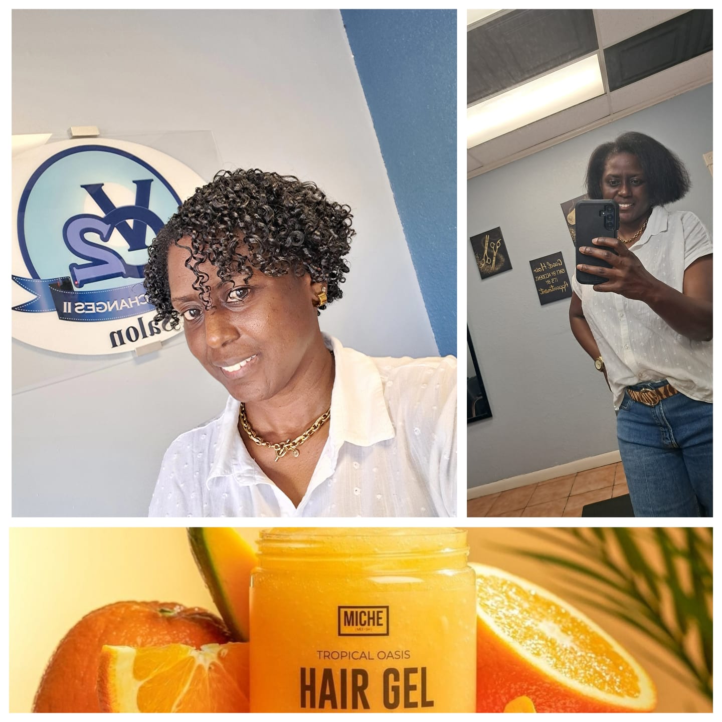 Customer photo review of DETOX Gentle Clarifying Shampoo