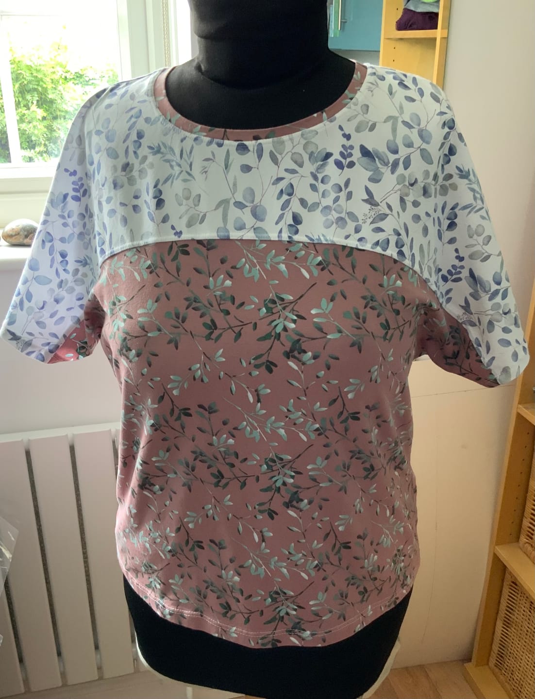 Customer photo review of Printed Cotton Jersey Remnants