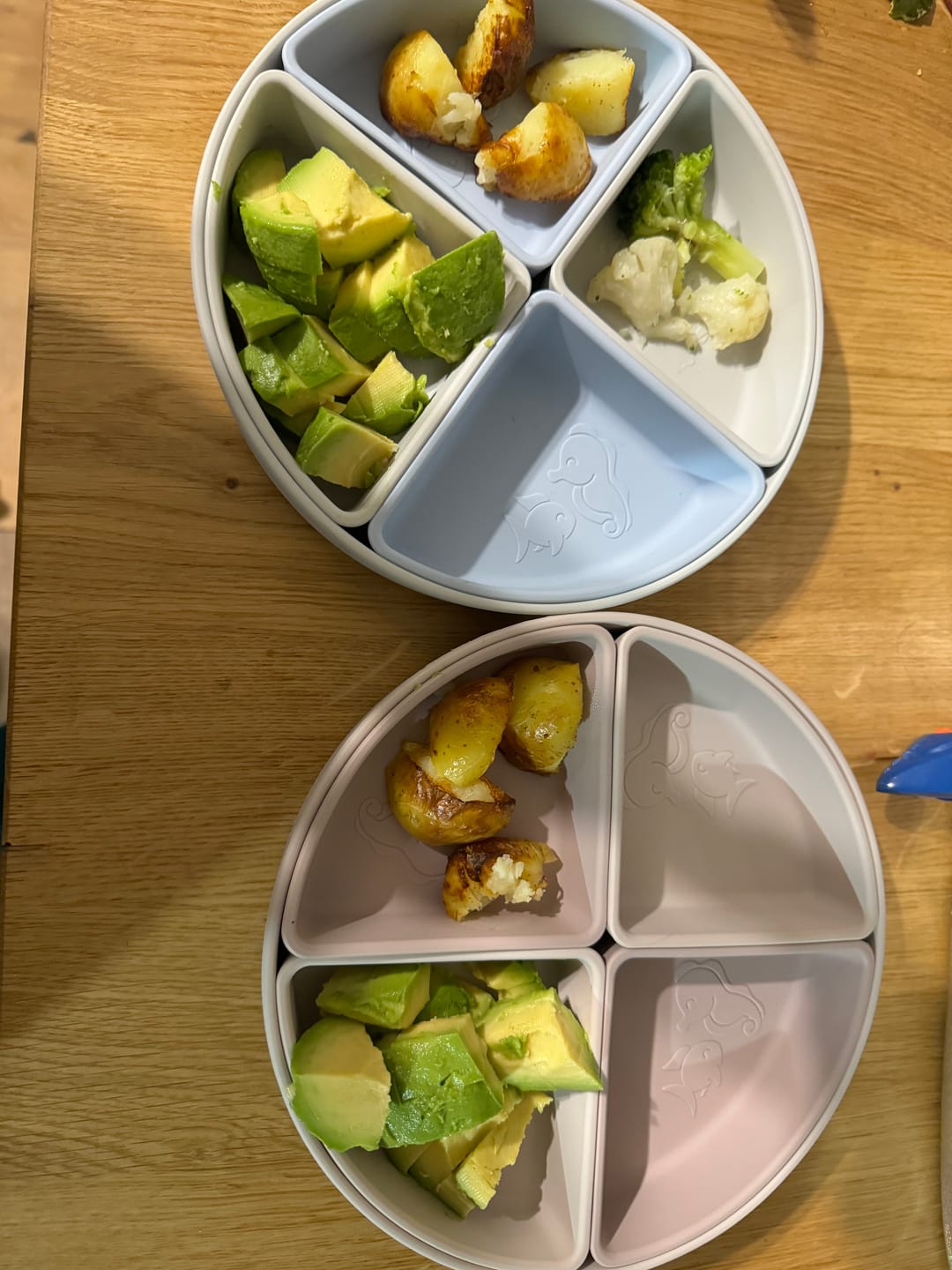 Customer photo review of Multi-Use Divider Tableware Set - Seashell [BEST SELLER]