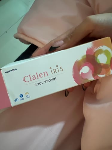 Customer photo review of Clalen iris (40pcs) 1Day G.DIA 13.3mm