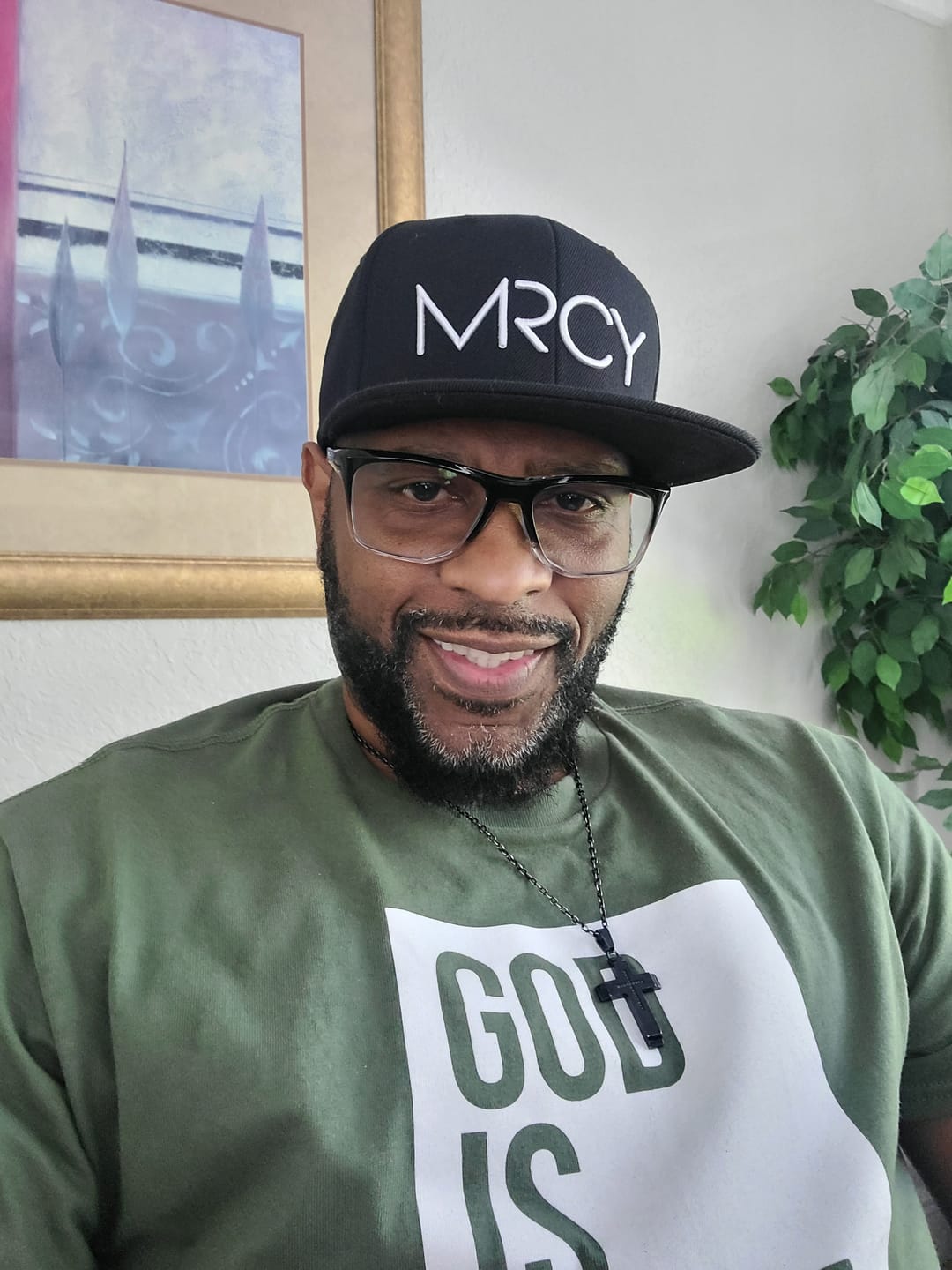 Customer photo review of MRCY - Black Snapback