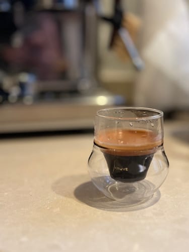 Customer photo review of PROPEL Espresso Glass Set