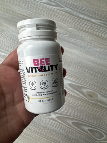 Customer photo review of Bee Vitality 🐝