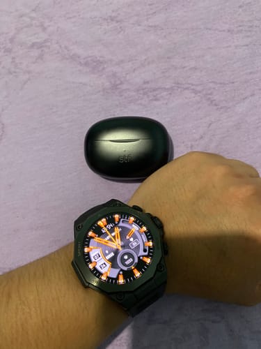 Customer photo review of Kit Smartwatch Reloj Kronos Quantum + Audífonos True Wireless Icon