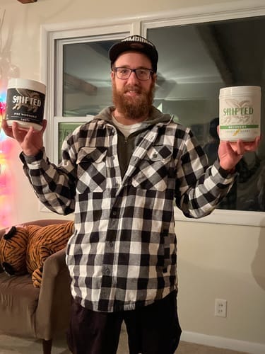 Customer photo review of Shifted Recovery - Post-Workout Formula