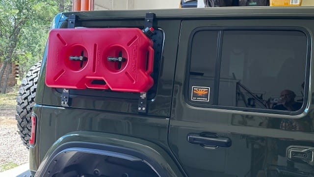 Customer photo review of Pak Rax Kit for the Jeep JL (2018-Current)