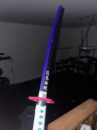 Customer photo review of Katana LED - Giyu Tomioka