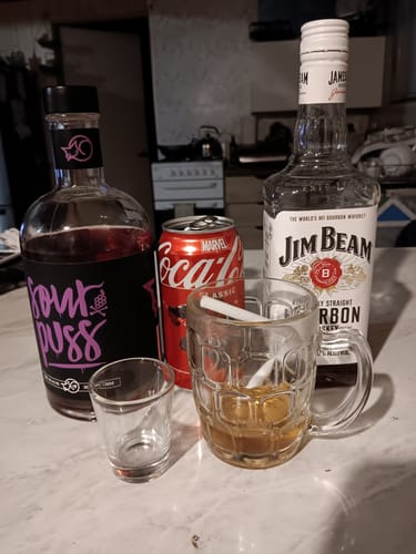 Customer photo review of Sour Puss Grape 700ml