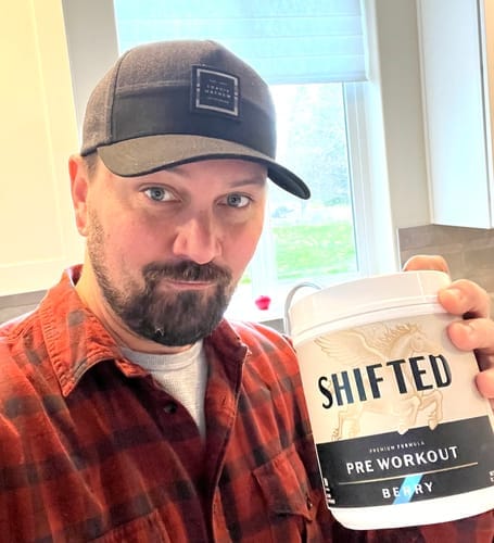 Customer photo review of Premium Formula Pre Workout