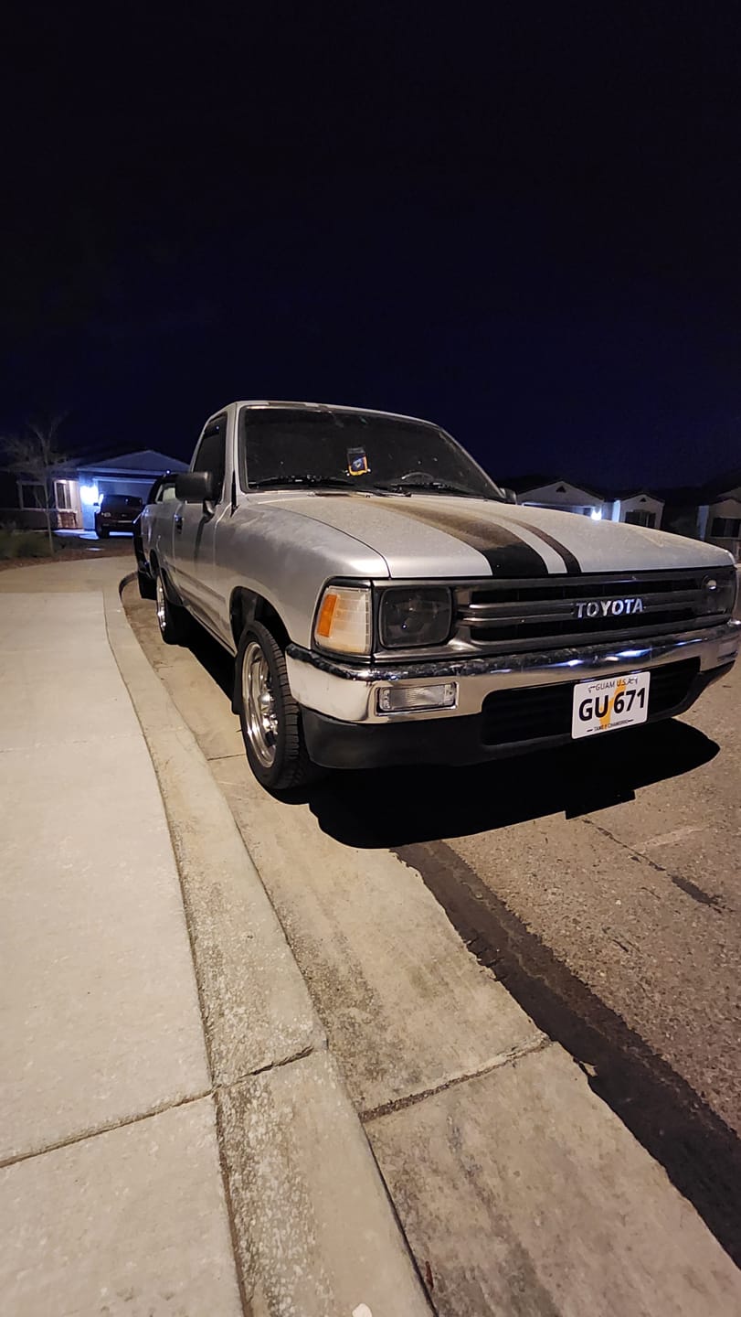 Customer photo review of Guam Throwback Car License Plate