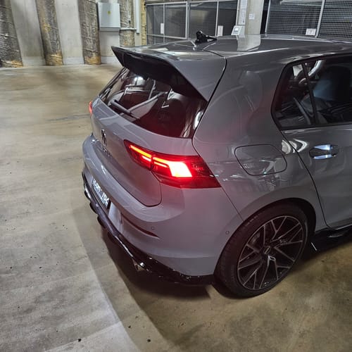 Customer photo review of EVO-1 Rear Spoiler for Volkswagen Golf MK8 TSI, GTI & R 21+