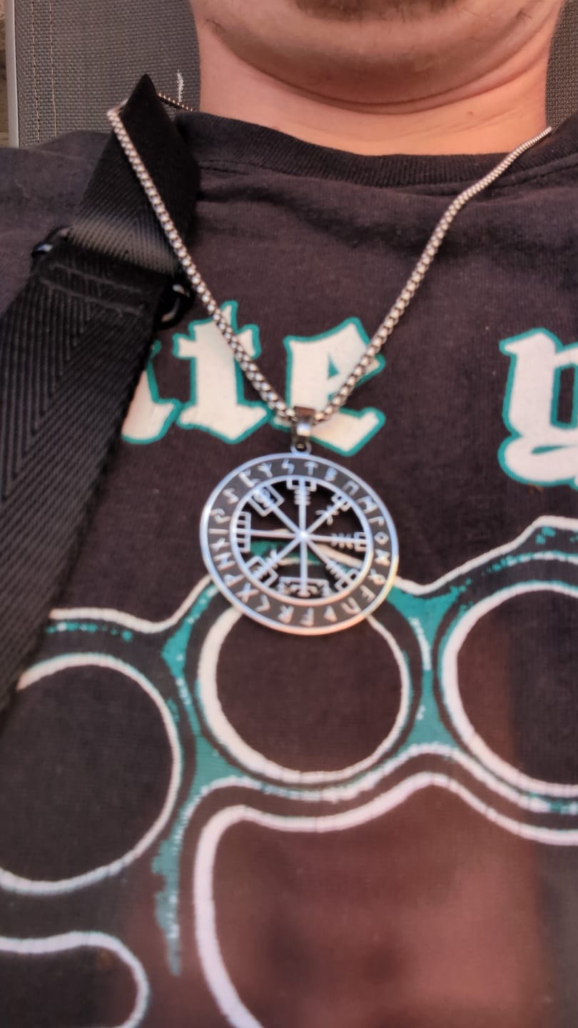 Customer photo review of VEGVISIR. - NECKLACE