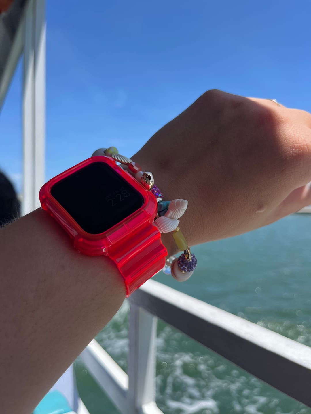 Customer photo review of Kalena Tropical Bracelets