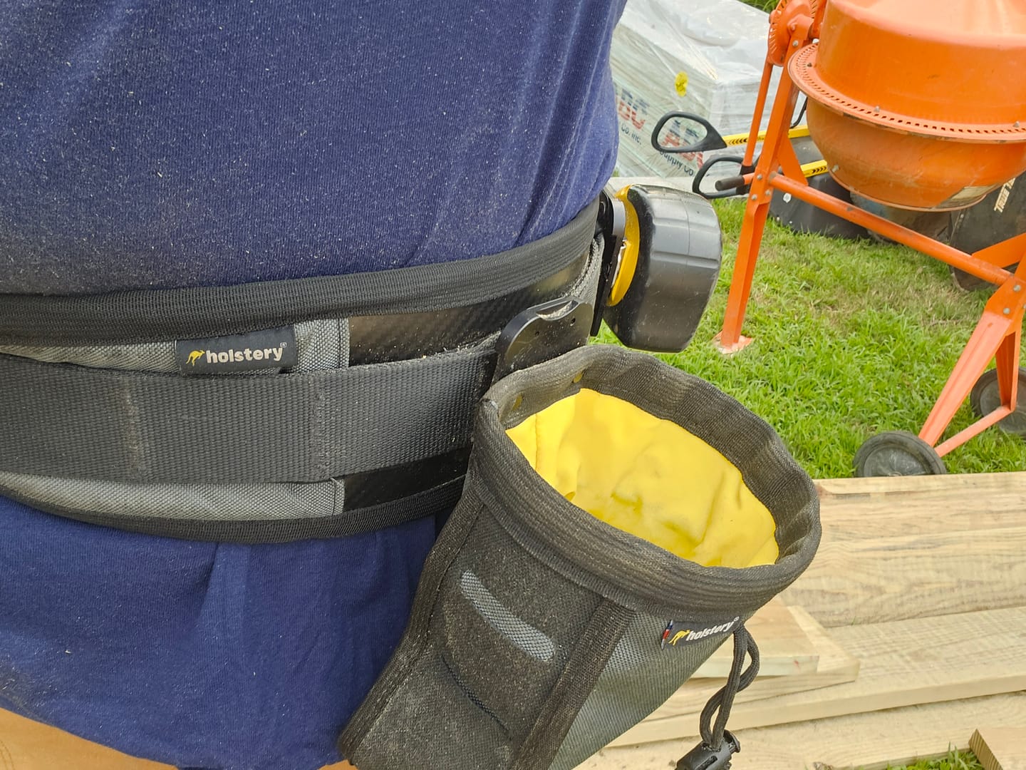 Customer photo review of DriverMaster Pro | Clip-On Drill Holster