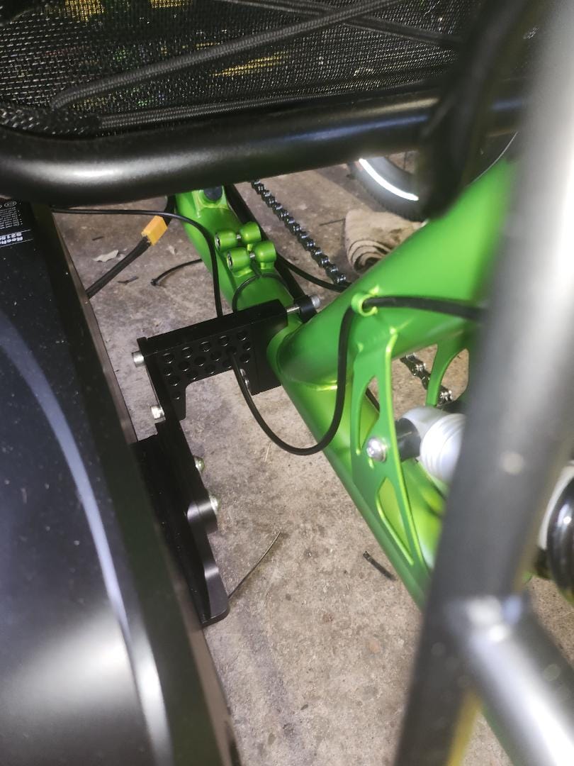 Customer photo review of Fully Configurable Battery Mount