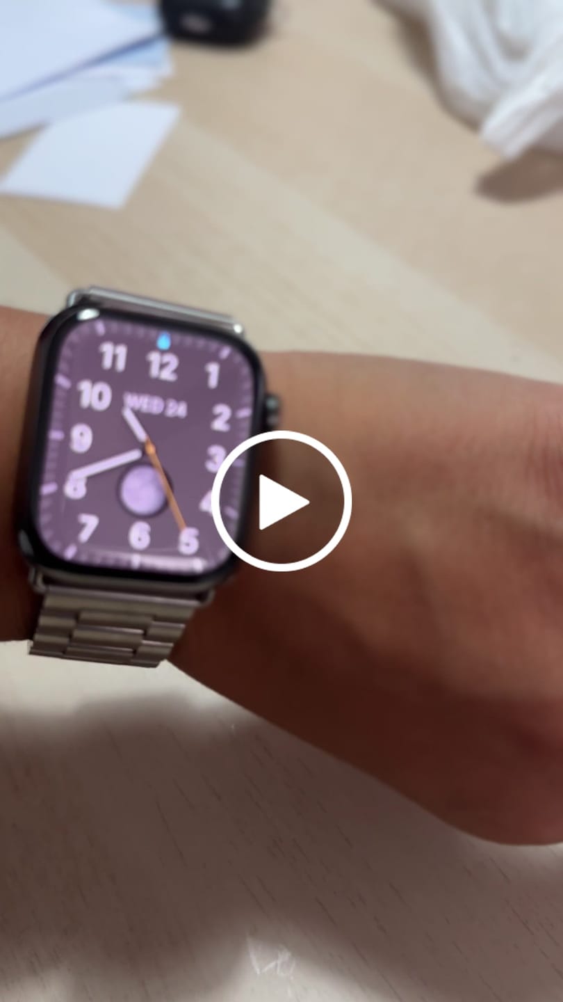 Customer video review of Tokyo Metal Strap