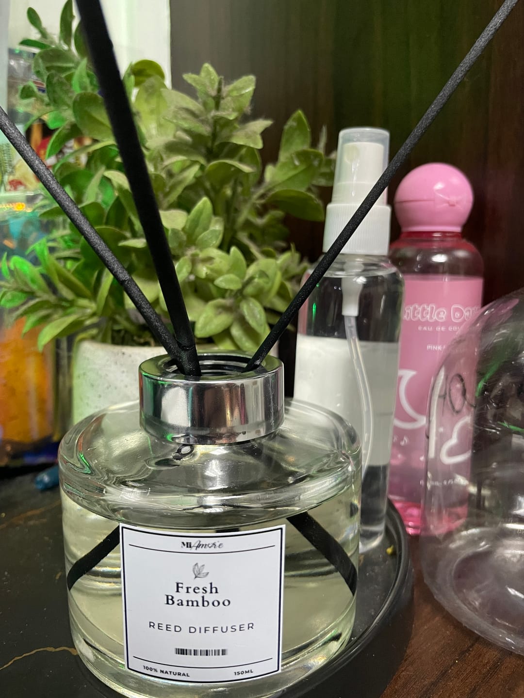 Customer photo review of Mi Amore PREMIUM REED DIFFUSER 150ML