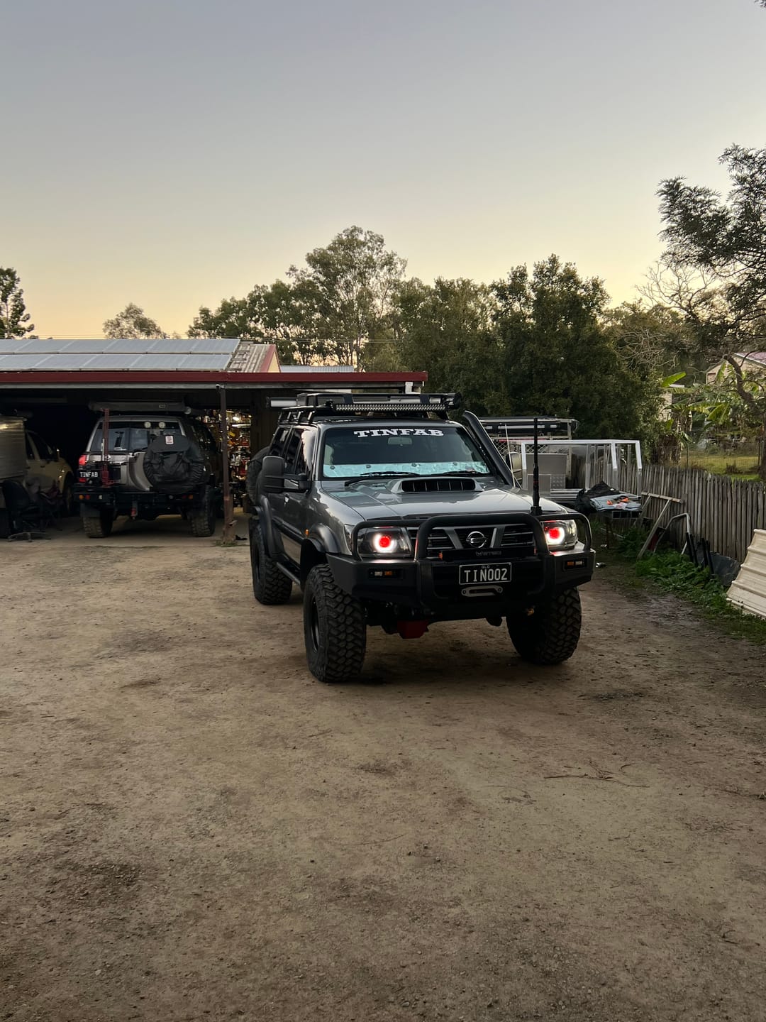 Customer photo review of Nissan Patrol Gu S1-3 Projector/Custom Headlights