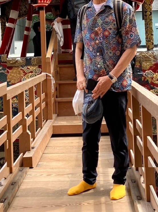 Customer photo review of HAWAII ALOHA　「夏の万華鏡」総柄アロハシャツ
