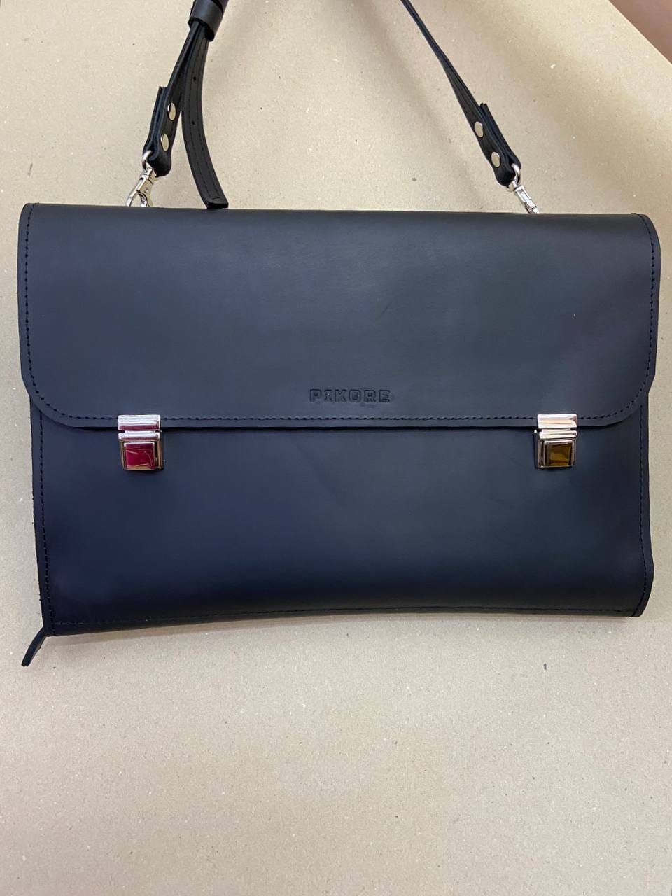 Customer photo review of Notebook Cover with Shoulder Strap