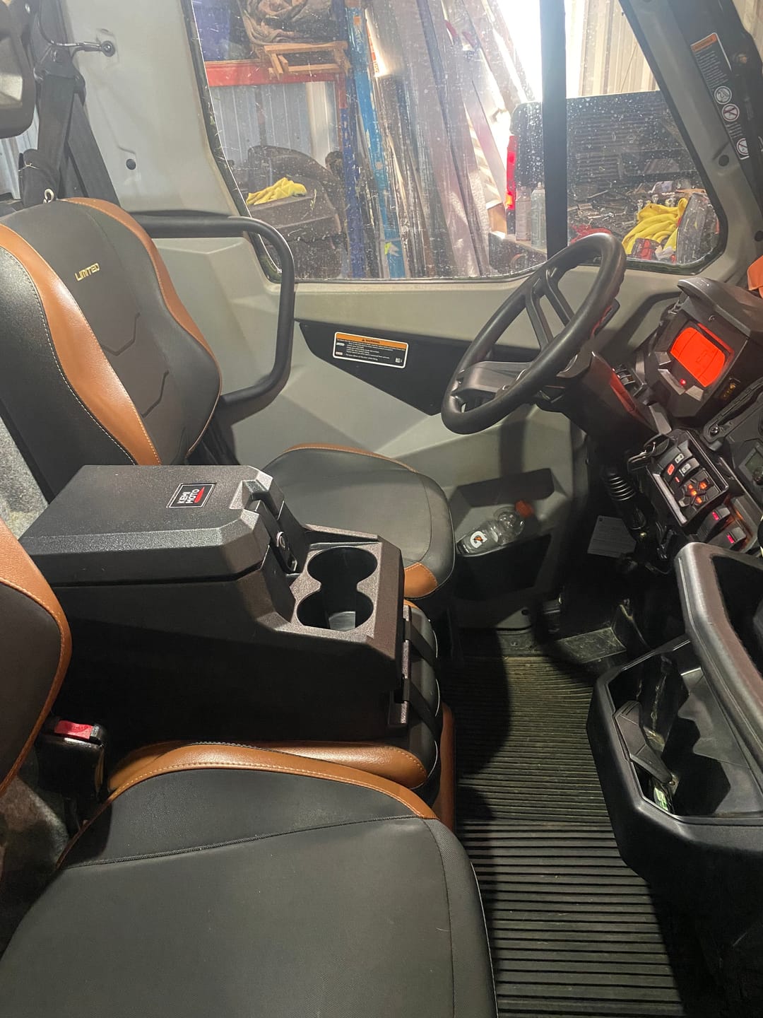 Customer photo review of Bench Seat Center Console for CFMOTO UFORCE 1000/1000XL