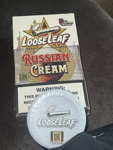 Customer photo review of Russian Cream LooseLeaf 5-Pack Wraps (40 Count)
