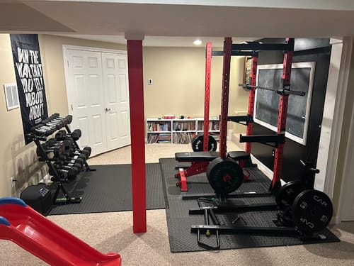 Customer photo review of Major Fitness Adjustable Bench | 1300Lbs Capacity Weight Bench PLT01