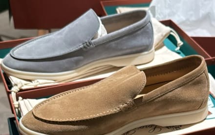 Customer photo review of Orthofrei | Loafers aus Wildleder