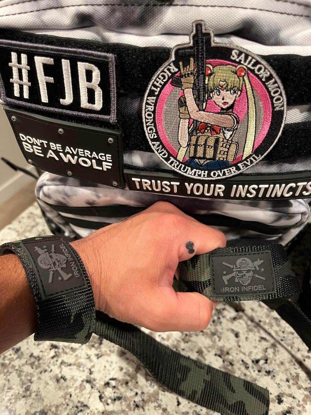 Customer photo review of Lifting Straps