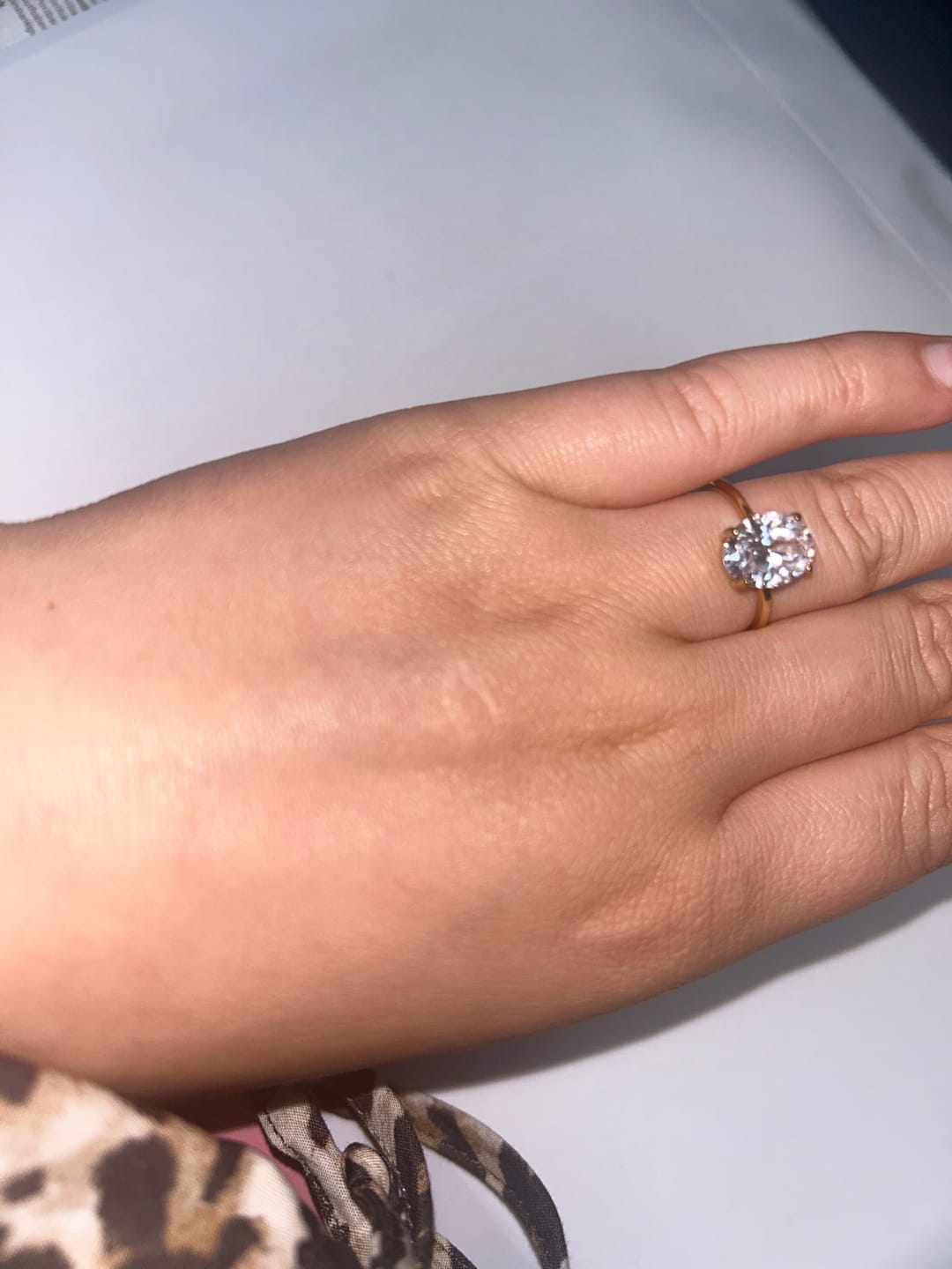 Customer photo review of Paola Ring | 18K vergoldet