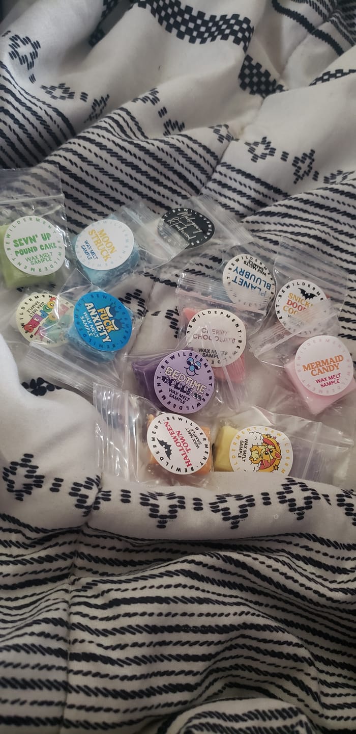Customer photo review of Wax Sample Pack