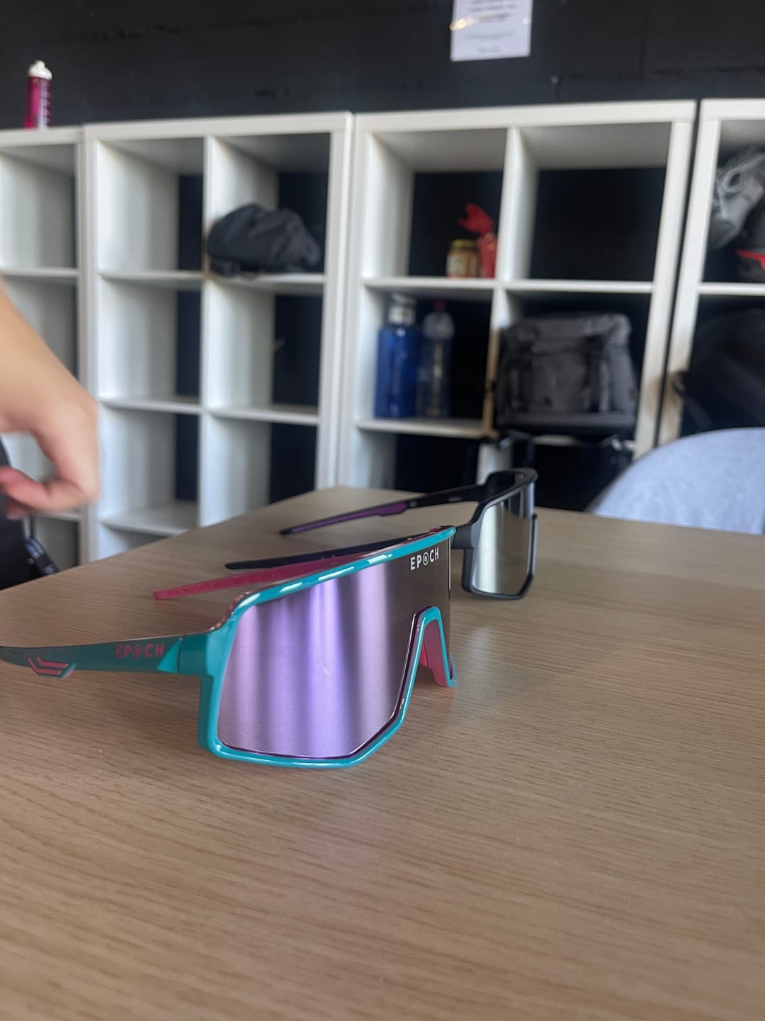 Customer photo review of L2 Sport Wrap Sunglasses